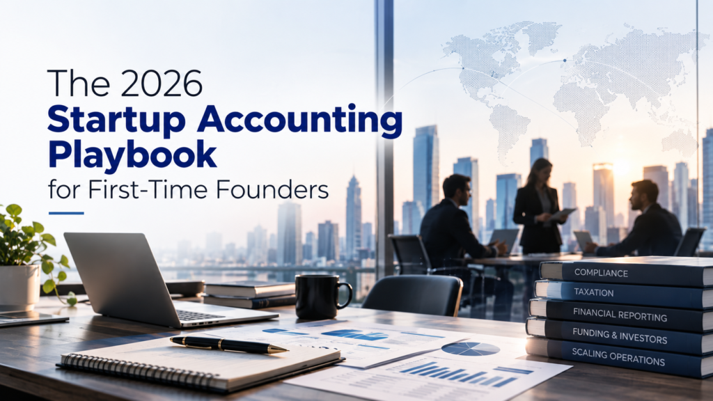 Startup accounting playbook for first-time founders, 2026